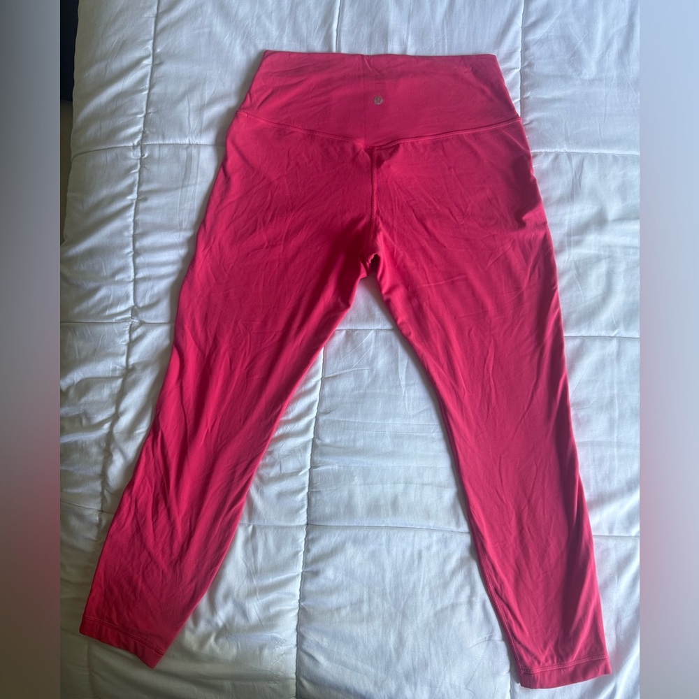 lululemon athletica Pink High-Waist Leggings